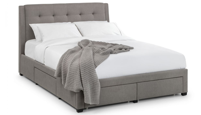 Double Bed Frame - Grey